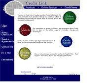 Tablet Screenshot of credit-link.com